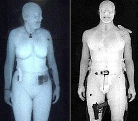 ▲ 알몸투시기 이미지.  ⓒ 영국 타블로이드 '더 선' 