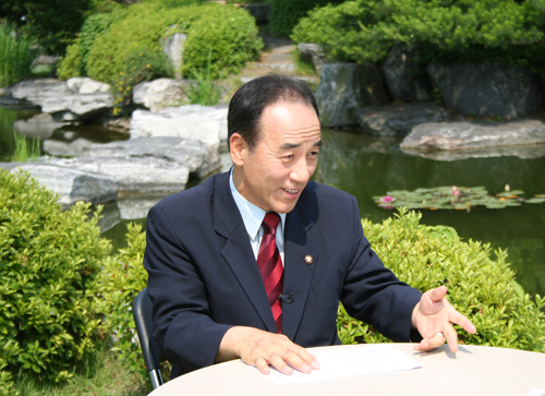 ▲  김충환 의원은 뉴데일리와의 인터뷰에서 서울시를 세계도시 7위 안으로 진입시키겠다는 야심찬 포부를 밝혔다.