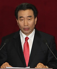 ▲ 민주당 이강래 원내대표가 3일 오전 국회 본회의장에서 교섭단체 대표연설을 하고 있다 ⓒ연합뉴스