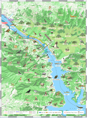 ▲ 달라질 한강의 생태지도. ⓒ뉴데일리