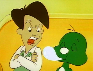 ▲ 만화영화 '아기공룡 둘리'의 한 장면.