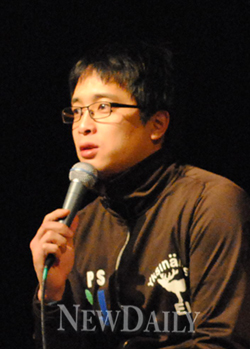 ▲ '레인맨'&nbsp;연출을 맡은 변정주 감독&nbsp;ⓒ 뉴데일리