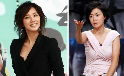 ▲ 법정 공방을 벌이고 있는 탤런트 금보라(우측)와 오현경(좌측).&nbsp; ⓒ&nbsp;연합뉴스