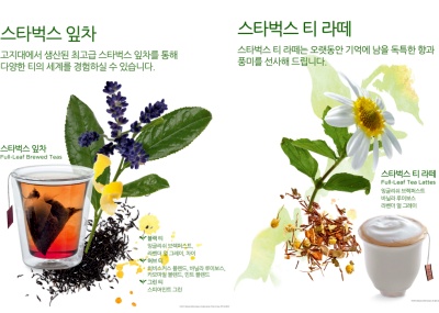 ▲ 스타벅스의 잎차 티 ⓒ 뉴데일리