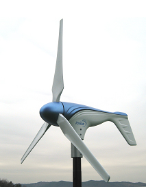 ▲ 에이티티가 개발한 소형 풍력 발전기. ⓒ뉴데일리<=에이티티 제공>