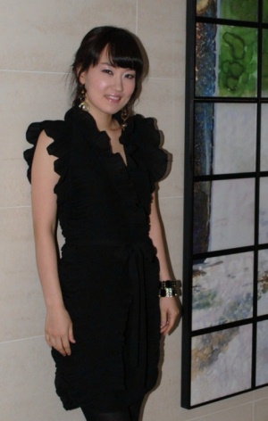 ▲ 이젠 노래를 통해 사람들에게 행복을 전해주는 일을 하고 싶다는 윤화재인.  ⓒ 뉴데일리