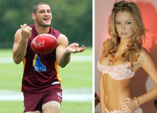 ▲ 누드 사진 유출 파문으로 법정공방이 불가피해진 브랜던 페볼라(좌)와 라라 빙글(우).&nbsp;&nbsp; ⓒ 뉴스 닷 컴