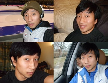 ▲ 이규혁 선수&nbsp; ⓒ 이상화 미니홈피&nbsp;