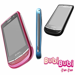 ▲ KT테크의 풀터치폰 '부비부비' ⓒ 뉴데일리