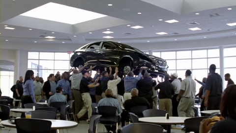 ▲ 현대차 쏘나타 광고 중 한 장면