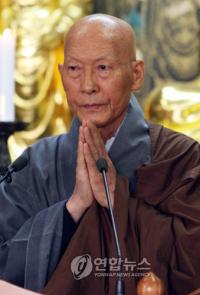 ▲ 법정&nbsp;스님.