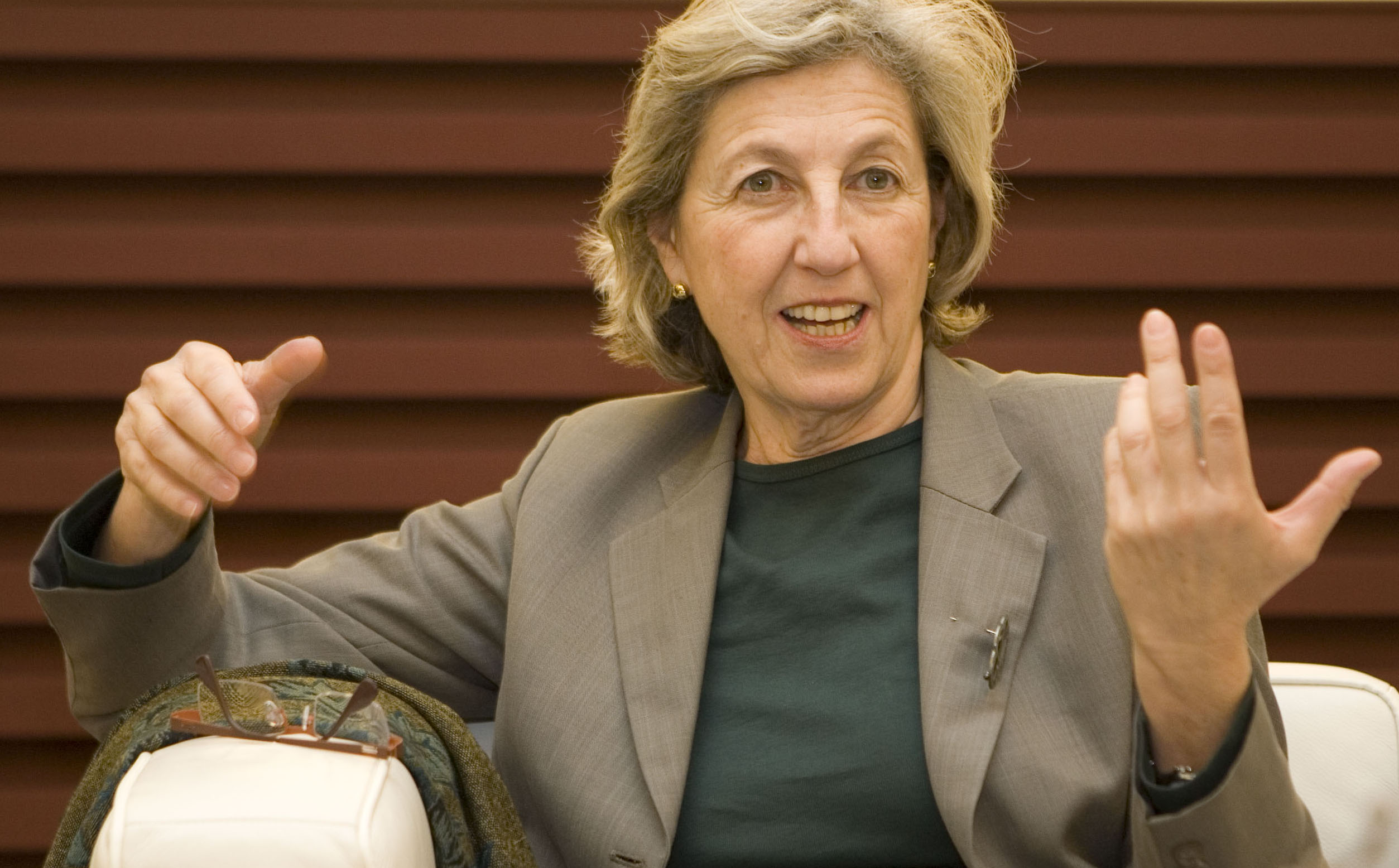 ▲ 세계자연보전연맹(IUCN) 사무총장 줄리아 마르통 르페브르(Julia Marton-Lefevre) ⓒ 뉴데일리