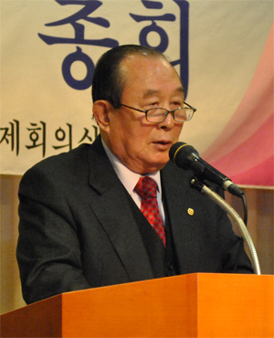 ▲ 이상훈 애국단체총협의회 회장 ⓒ 뉴데일리