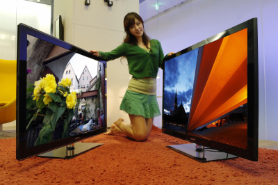 ▲ 삼성전자 하이브리드 PDP TV ⓒ 뉴데일리