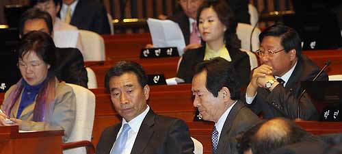 ▲ 민주당 의원총회 ⓒ연합뉴스