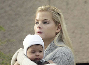 ▲ 타이거 우즈의 아내 엘린 노르데그렌. ⓒ 레이더온라인 캡처