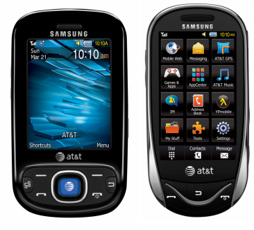 ▲ 삼성전자가 'CTIA 2010' 선보일 '선버스트'와 '스트라이브' ⓒ 뉴데일리