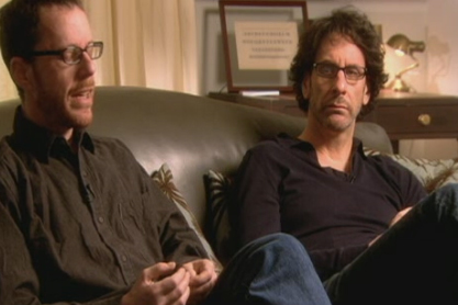 ▲ 영화 '시리어스맨'의 감독&nbsp;코엔형제 ⓒ&nbsp;영상 캡쳐화면&nbsp;