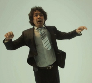 ▲ 김태우의 옥상 자살 스틸 컷. ⓒ 뉴데일리