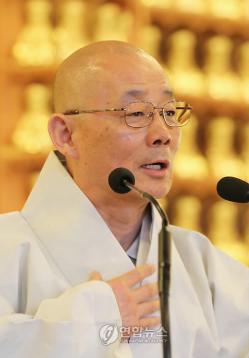 ▲ 봉은사 주지 명진 스님 ⓒ 연합뉴스