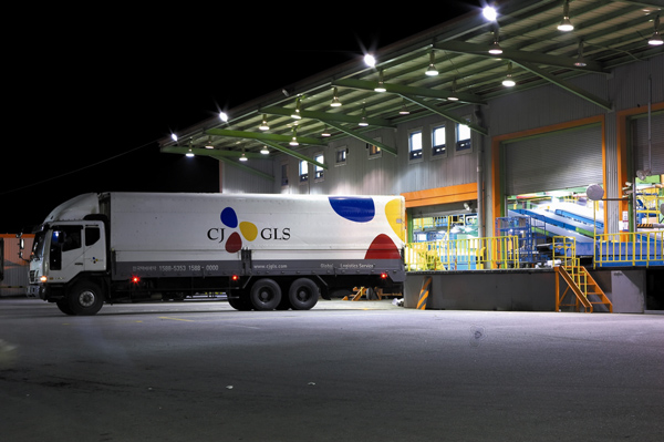 ▲ CJ GLS 택배 터미널 ⓒ 뉴데일리