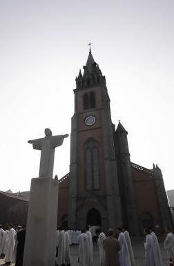 ▲ 명동성당. ⓒ 뉴데일리