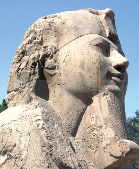 ▲ 아멘호테프 2세 스핑크스.(조각공원, 멤피스) 