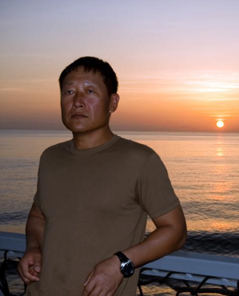 ▲ 생전의 한주호 준위. 타오르는 태양처럼 불멸의 군인정신으로 영생하소서. 