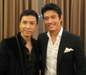 ▲ 배우 이병헌(우)과 견자단(좌). ⓒ 뉴데일리