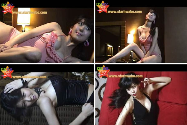 ▲ 이파니의 화보촬영 현장 동영상 스틸.&nbsp; ⓒ 스타화보닷컴