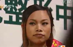 ▲ 뤄위펑이 한 TV에 출연해 까다로운 배우자 조건을 밝히고 있다. ⓒ&nbsp;TV화면 캡처&nbsp;