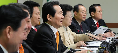 ▲ 민주당 최고위원회의 한 장면 ⓒ연합뉴스