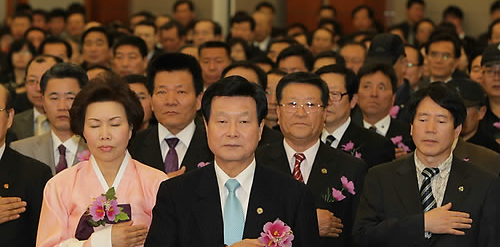 ▲ 평화민주당(평민당)이 8일 오후 서울 백범기념관에서 당원 1000여명이 참석한 가운데 중앙당 창당대회를 갖고 공식 출범했다 ⓒ 연합뉴스