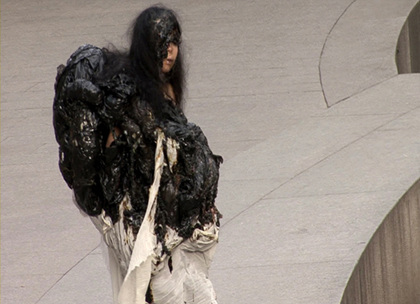 ▲ '광화문 괴물녀' ⓒ&nbsp;자료사진