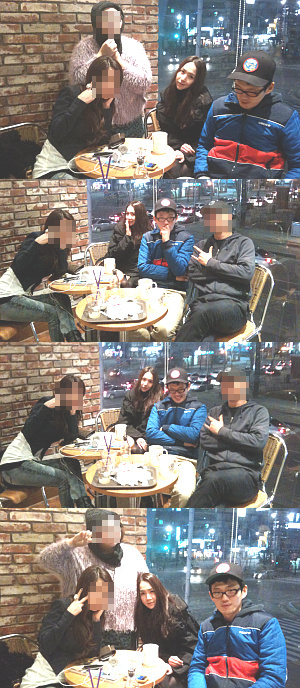 ▲ 고호경과 남자친구 하양수 ⓒ 고호경 미니홈피