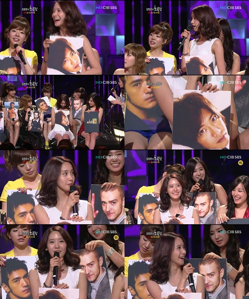 ▲ 소녀시대 ⓒ SBS 김정은의 초콜릿 방송 캡쳐