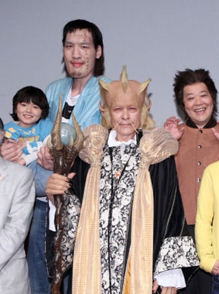 ▲ 11일 일본 드라마 '괴물군' 제작 발표회 현장 ⓒ 스포니치아넥스