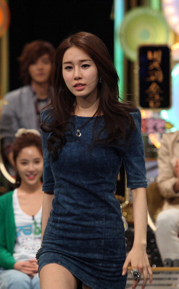 ▲ SBS 강심장에 출연, 무명시절의 어려움을 고백한 유인나 ⓒ&nbsp;SBS 강심장 캡쳐