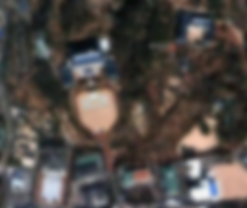 ▲ 구글어스에 포착된 청와대 전경. ⓒ 뉴데일리