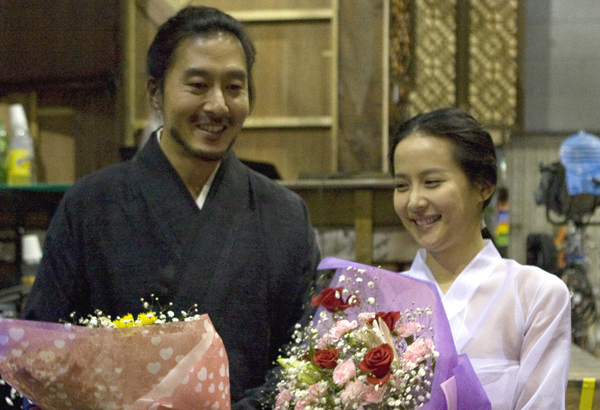 ▲ 영화 '방자전' 크랭크업 현장 ⓒ 연합뉴스