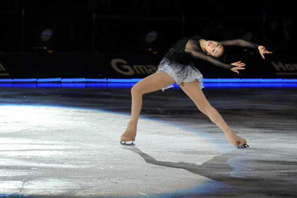 ▲ '타이스의 명상곡'에서 우아한 자태를 뽐내는 김연아 ⓒ 김상엽 기자