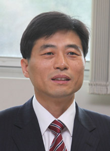 ▲ 용인시장 출마를 공식 선언한 김민기 시의원. ⓒ 뉴데일리