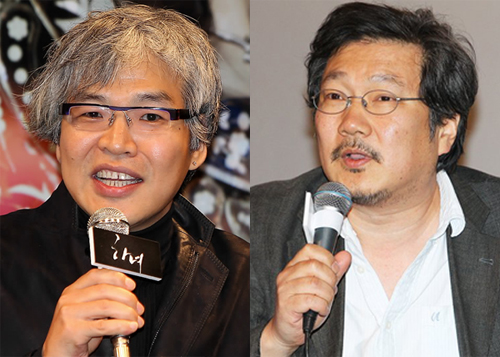 ▲ 임상수 감독(좌)과 홍상수 감독(우)ⓒ 연합뉴스