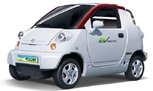 ▲ CT&T의 전기차 'e-ZONE' ⓒ캡처화면