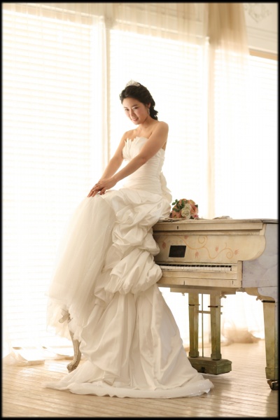 ▲ 순백의 신부 김경아 ⓒ 김경아 블로그