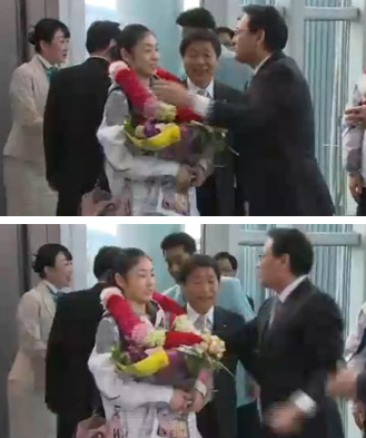 ▲ 일명 '회피연아'라 불리는 동영상 캡처 ⓒ 뉴데일리