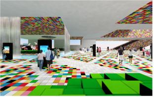 ▲ 상하이 엑스포 한국관 내부 ⓒ 뉴데일리