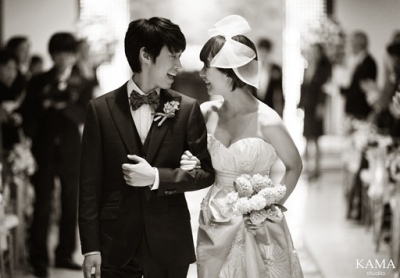 ▲ 지난해 10월 결혼한 타블로-강혜정 부부 ⓒ 카마 스튜디오