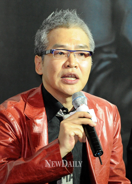 ▲ 3일 영화 '하녀' 언론시사회에 참석한 임상수 감독 ⓒ 김상엽 기자