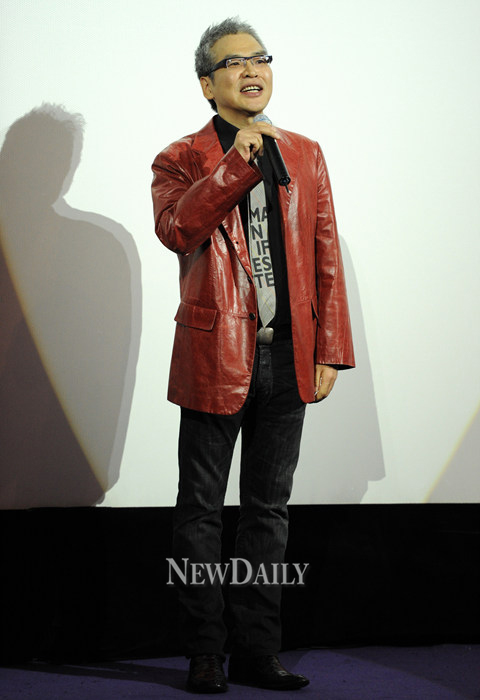 ▲ 3일 영화 '하녀' 언론시사회에 참석한 임상수 감독 ⓒ 김상엽 기자